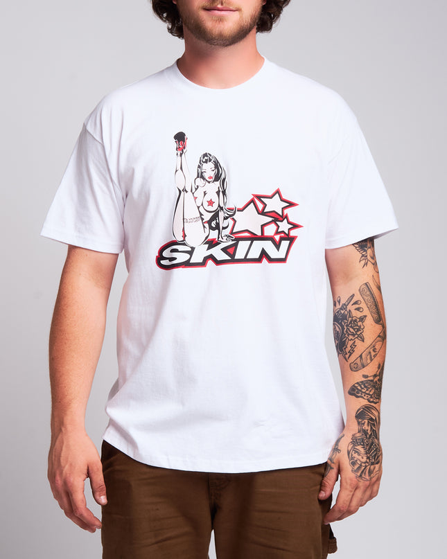 Men’s S/S Tee Standard | Super Star - White