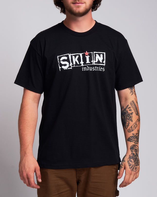 Men’s S/S Tee Standard |Kiss It - Black/Green