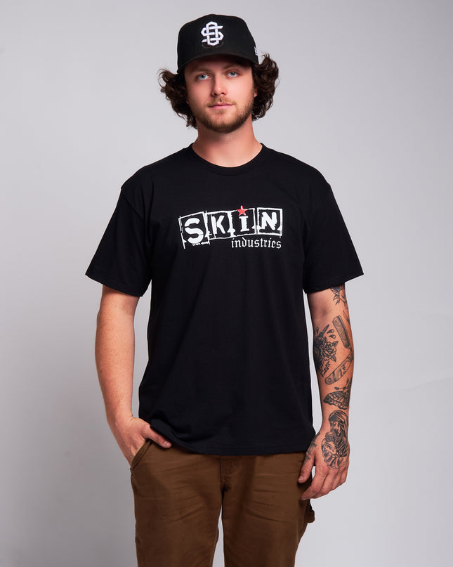 Men’s S/S Tee Standard |Kiss It - Black/Green