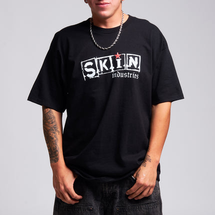 Men’s S/S Tee Standard |Kiss It - Black/Blue
