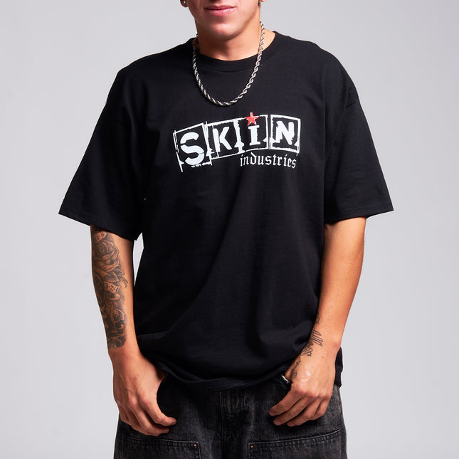 Men’s S/S Tee Standard |Kiss It - Black/Blue