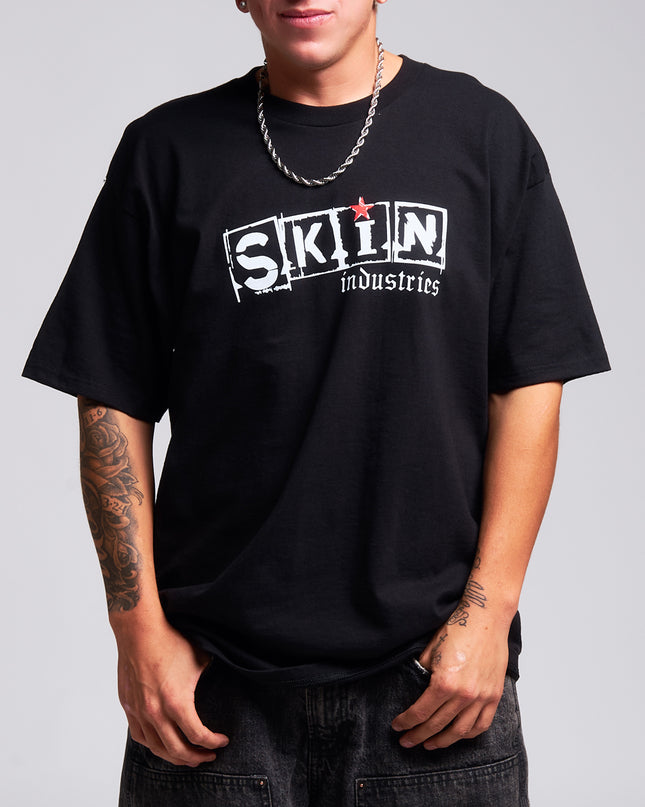 Men’s S/S Tee Standard |Kiss It - Black/Blue