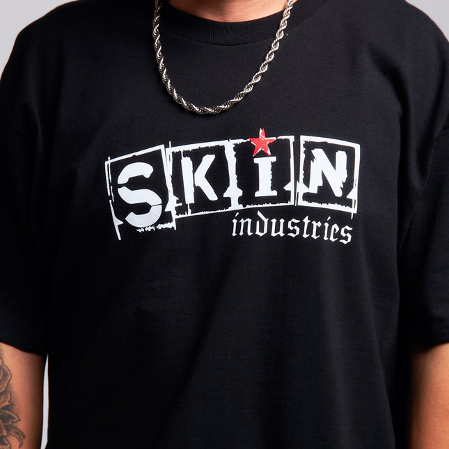 Men’s S/S Tee Standard |Kiss It - Black/Blue
