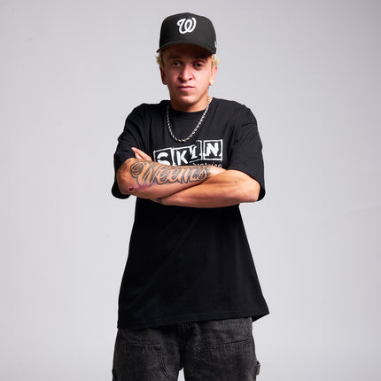 Men’s S/S Tee Standard |Kiss It - Black/Blue