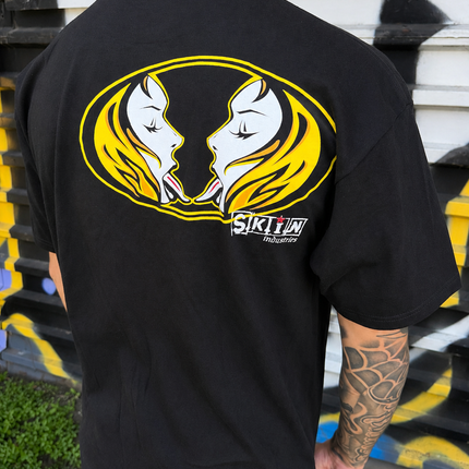 KISS IT - Black w/ Yellow | CORE Tee
