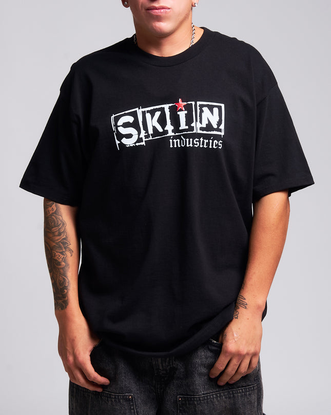 Men’s S/S Tee Standard |Kiss It - Black/Yellow