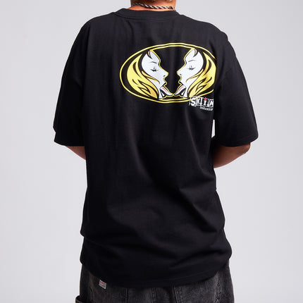 Men’s S/S Tee Standard |Kiss It - Black/Yellow