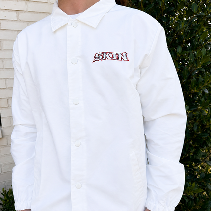 Men's Windbreaker | BIG BOI - White