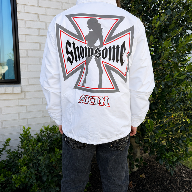 Men's Windbreaker | BIG BOI - White