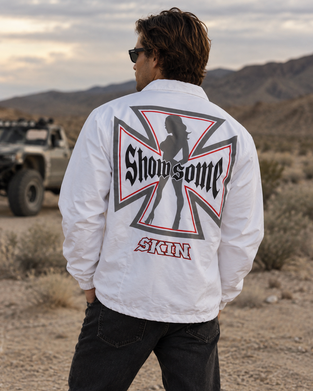 Men's Windbreaker | BIG BOI - White