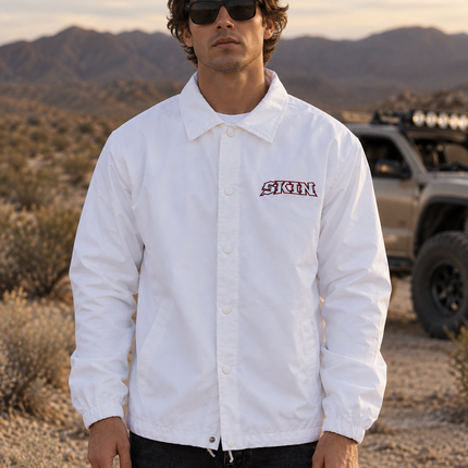 Men's Windbreaker | BIG BOI - White