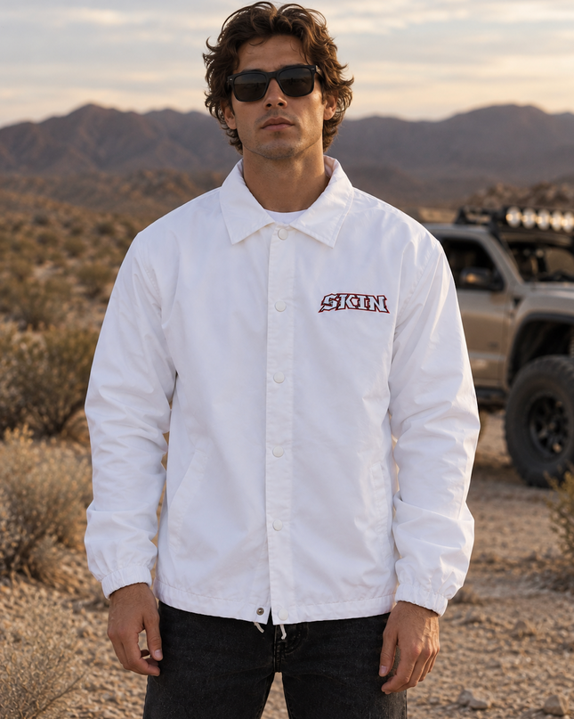 Men's Windbreaker | BIG BOI - White