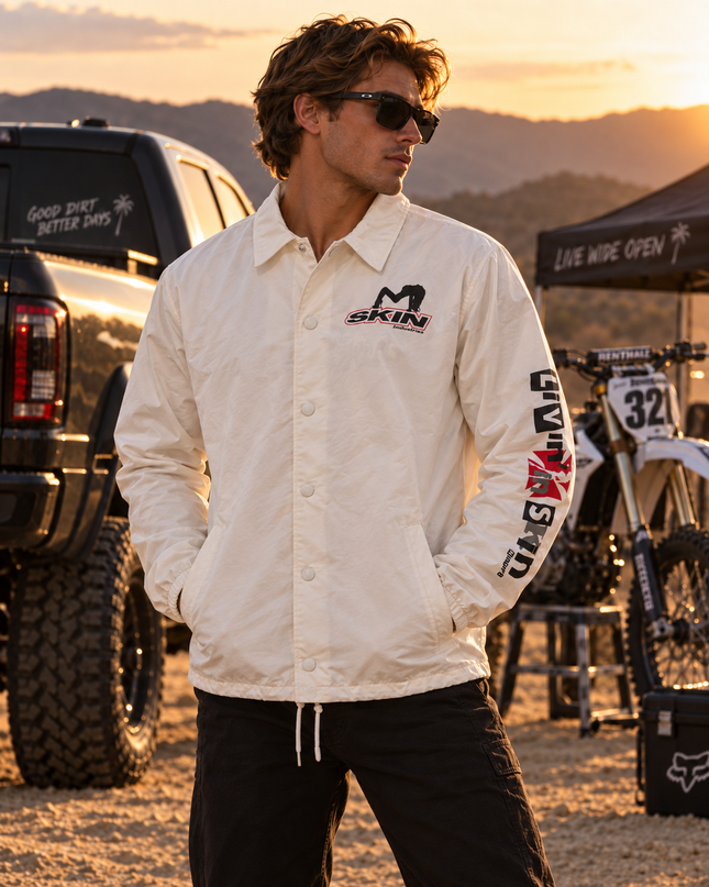 Men's Windbreaker | ICON - White