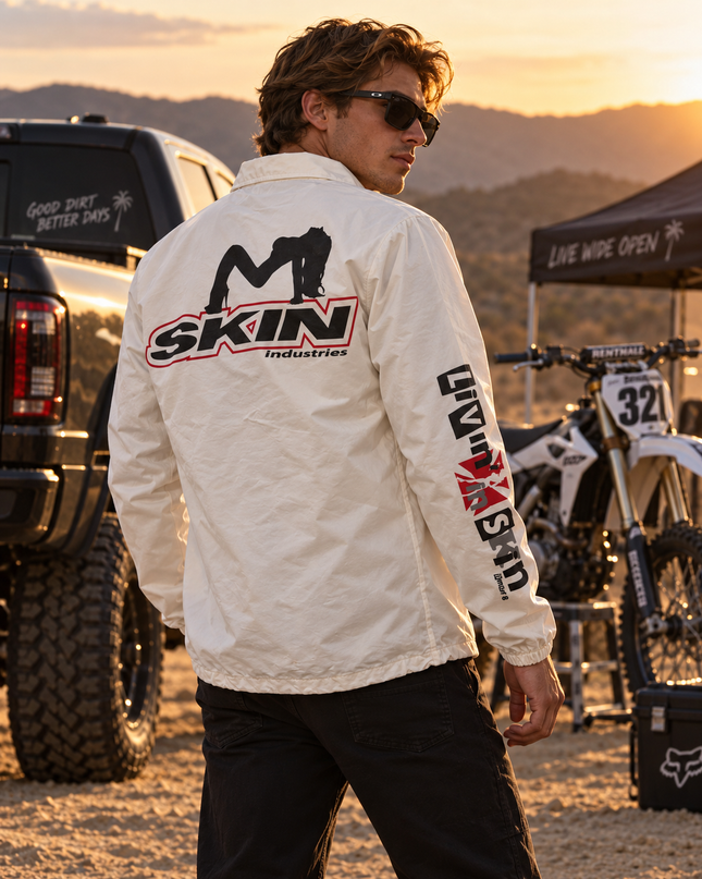 Men's Windbreaker | ICON - White