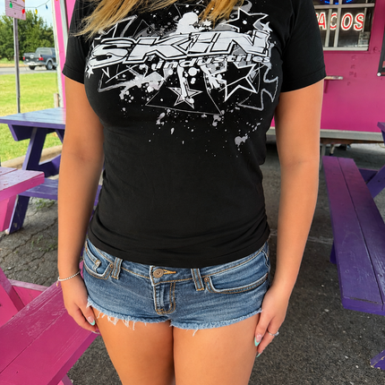 Women’s S/S Fitted Tee (Classic) | SLICK - Black