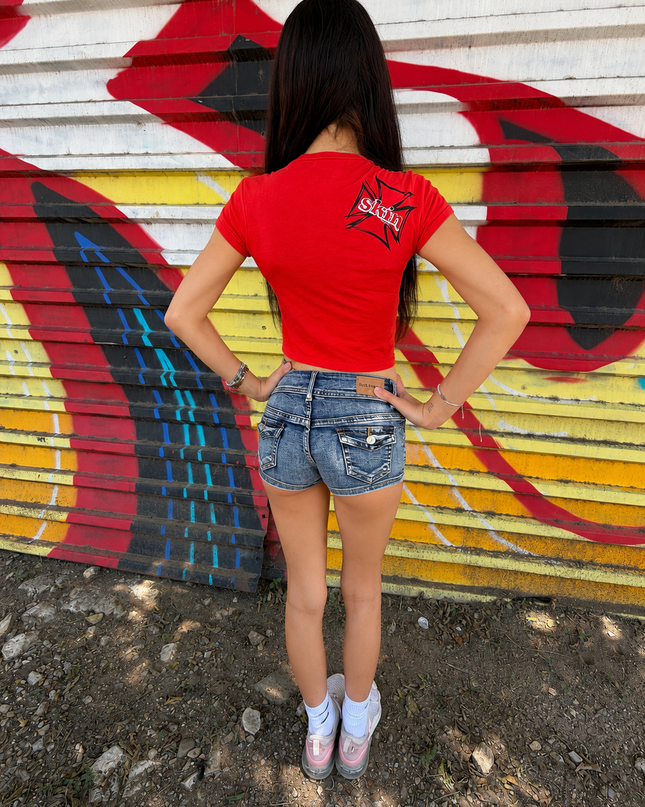DERRY BERRY | Red (Baby Tee)