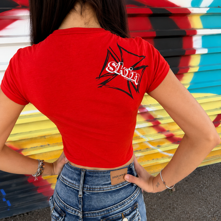 DERRY BERRY | Red (Baby Tee)
