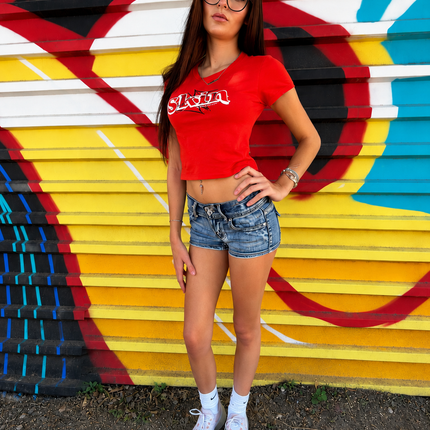 DERRY BERRY | Red (Baby Tee)