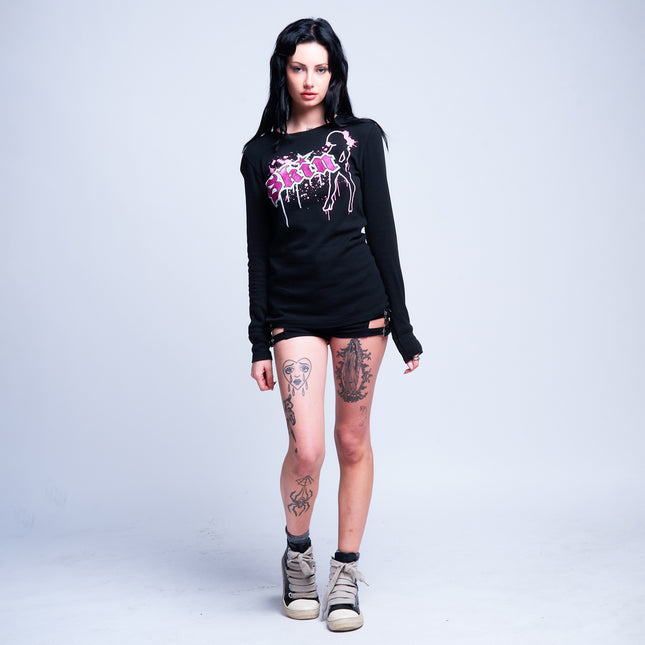 Women’s L/S Thermal Tee | DRIPS - Black