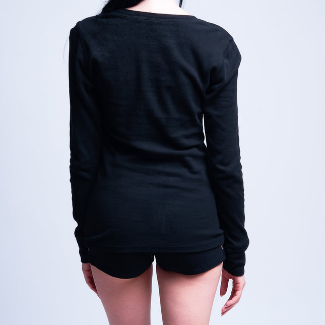 Women’s L/S Thermal Tee | DRIPS - Black