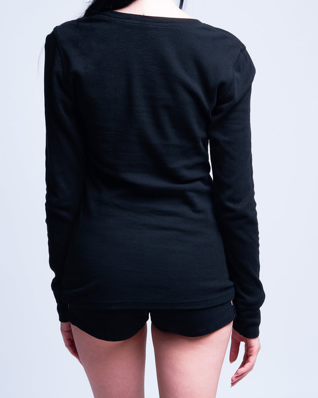 Women’s L/S Thermal Tee | DRIPS - Black