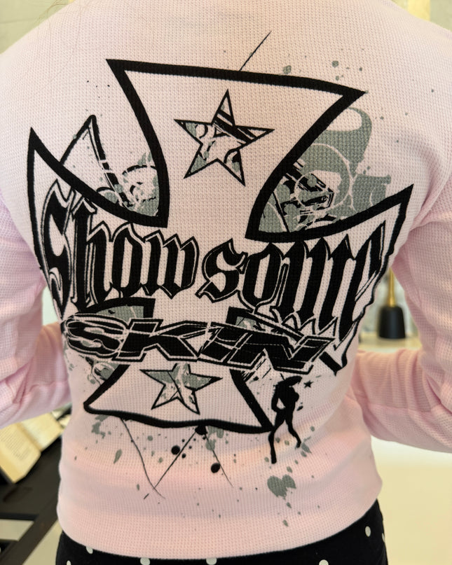 Women’s L/S Thermal Tee | SLICK - Pink