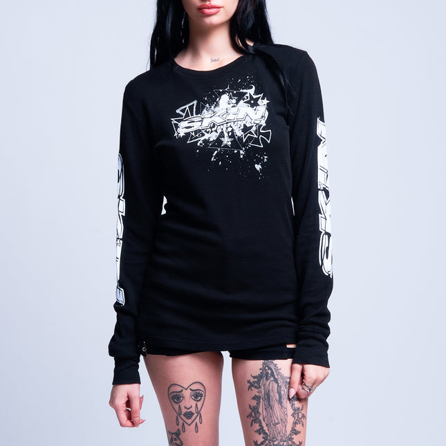 Women’s L/S Thermal Tee | SLICK - Black