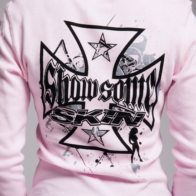 Women’s L/S Thermal Tee | SLICK - Pink