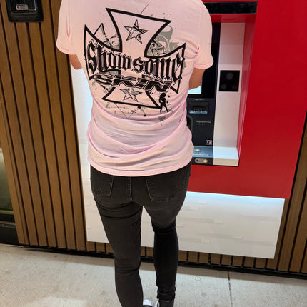 SLICK | Pink (Fitted Tee)