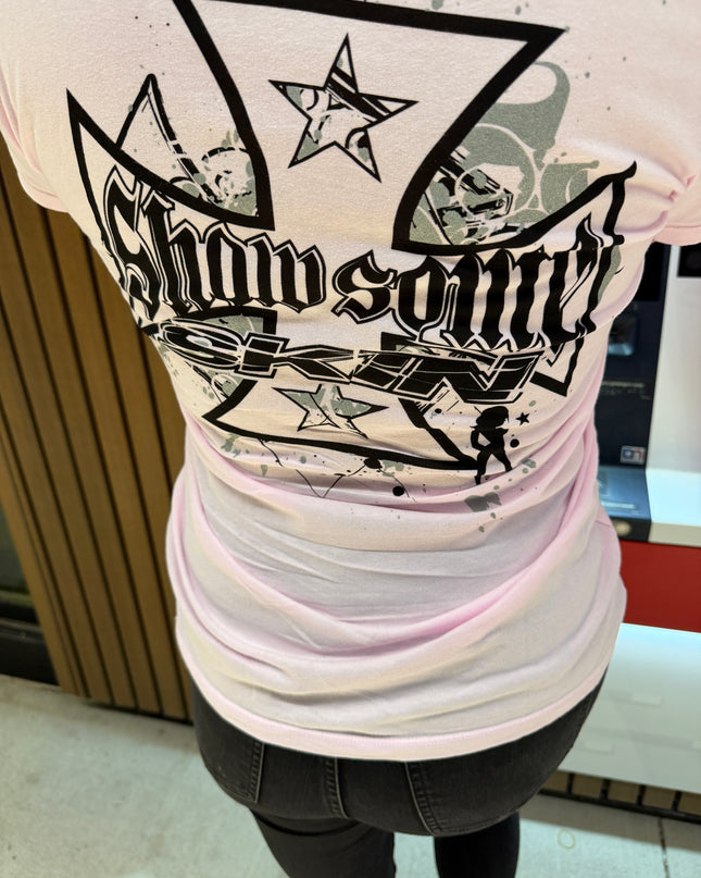 Women’s S/S Fitted Tee (Classic) | SLICK - Pink