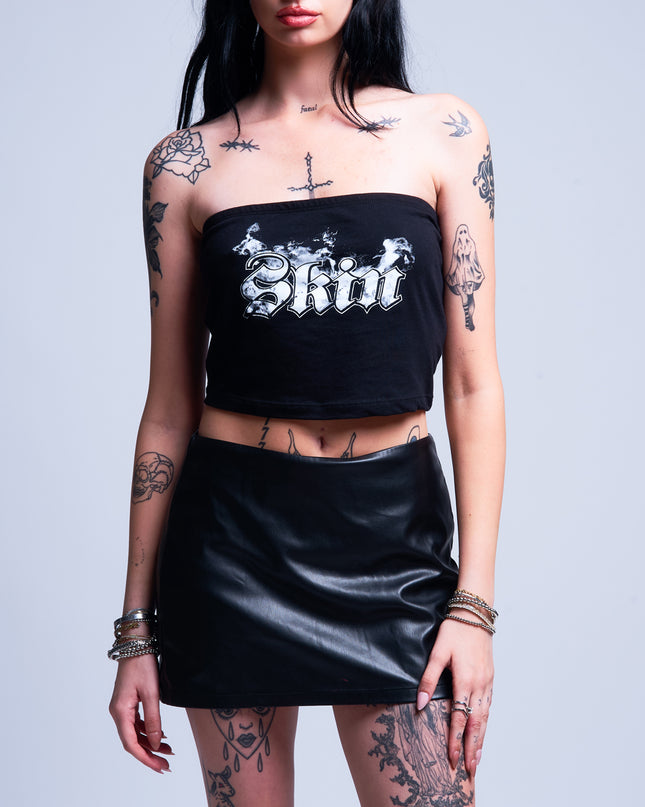Women's Tube Top | SMOKEY - White
