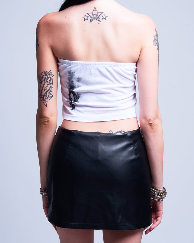 Women's Tube Top | SMOKEY - White