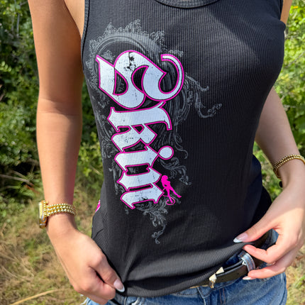 CASCADE - Black (BB Tank)
