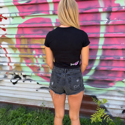 CONCORP | Black - Baby Tee
