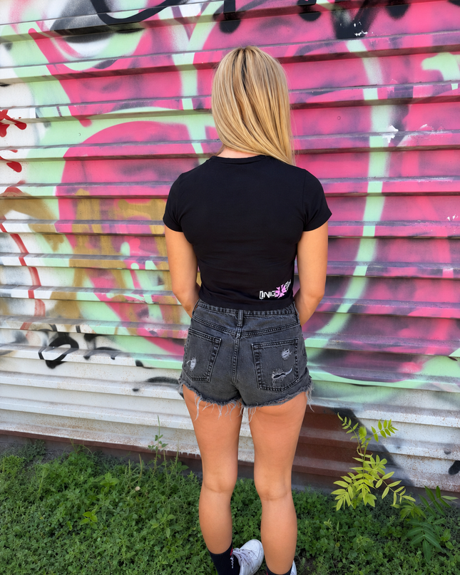 CONCORP | Black - Baby Tee