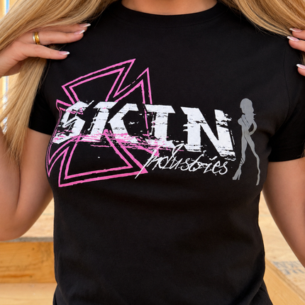 FICTION | Black (Fitted Tee)