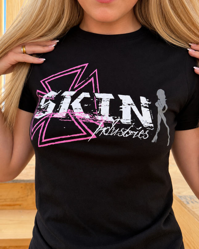 FICTION | Black (Fitted Tee)