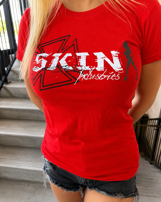 FICTION | Red (Fitted Tee)