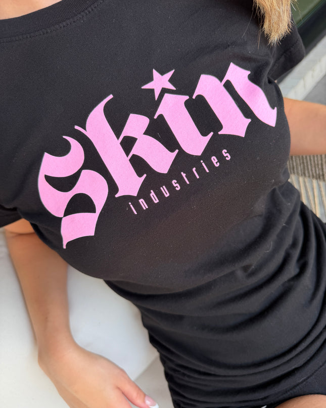Women’s S/S Fitted Tee (Classic) | FUNDATION - Black