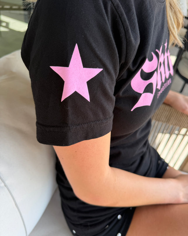 Women’s S/S Fitted Tee (Classic) | FUNDATION - Black