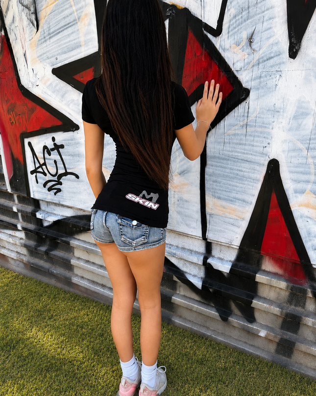 ICON | Black (Fitted Tee)