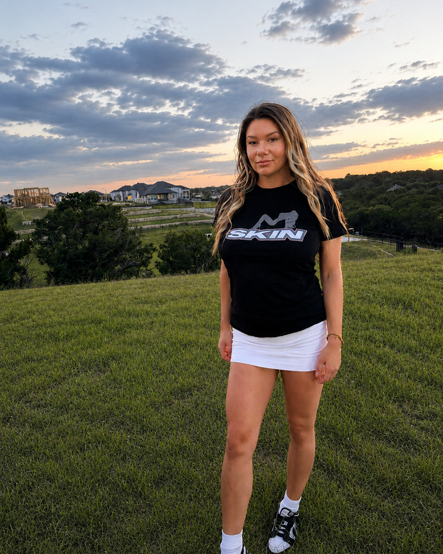 ICON | Black (Fitted Tee)
