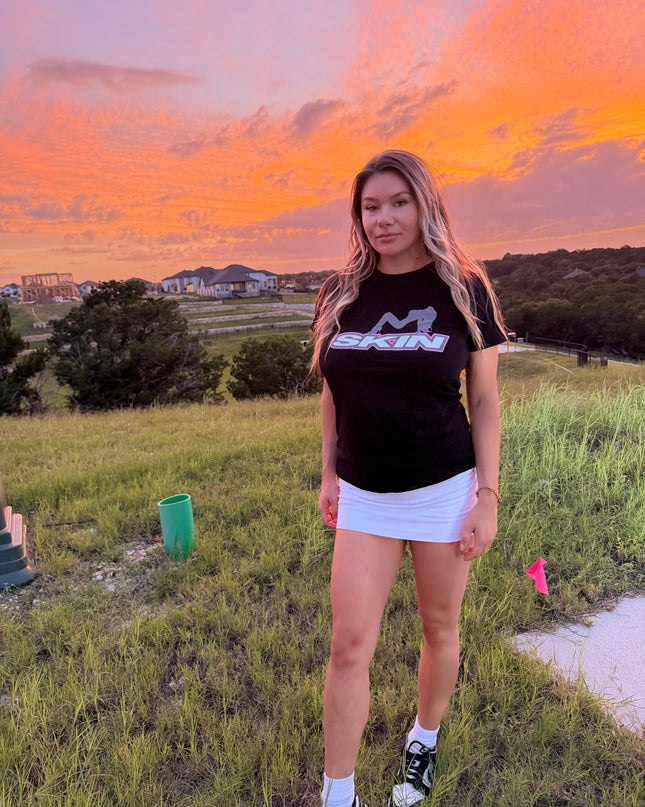 Women’s S/S Fitted Tee (Classic) | ICON - Black