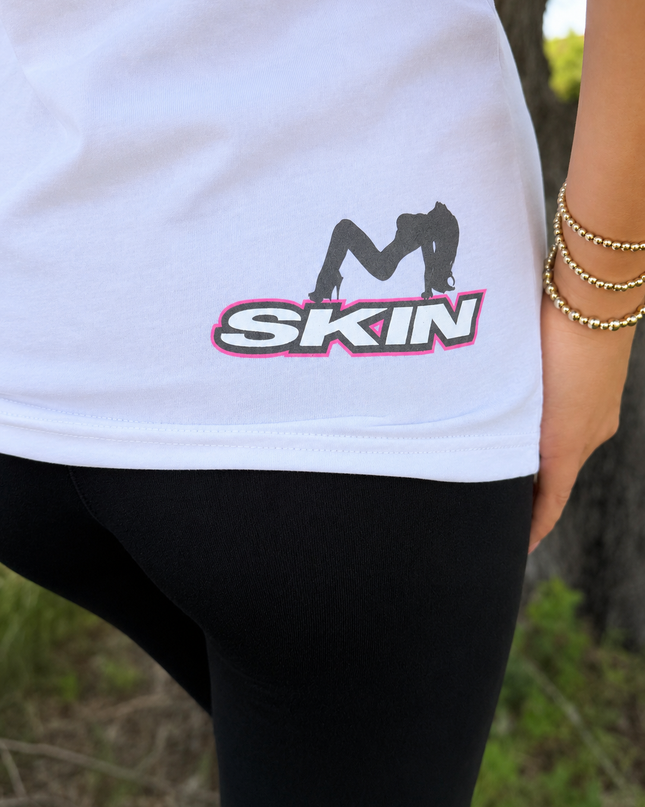 Women’s S/S Fitted Tee (Classic) | ICON - White