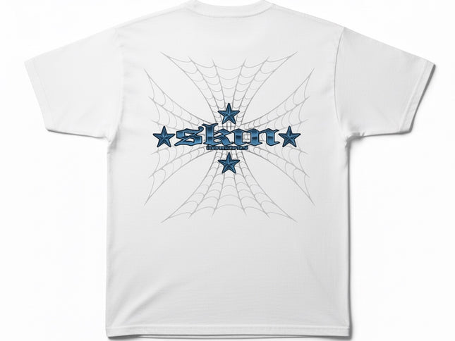 Classic  Mens S/S Tee | SPIDER (White)