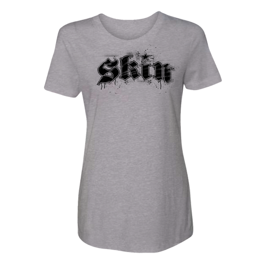 Womens Crew S/S Tee - STENCILA (Heather)