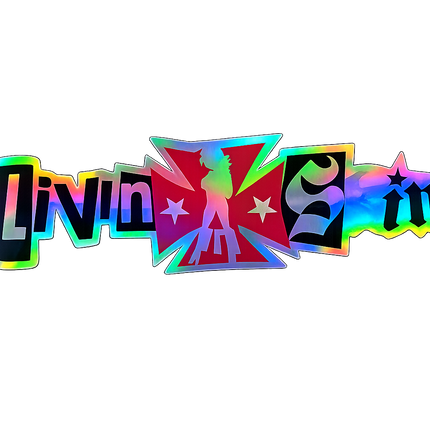Sticker (Vinyl) | LIVIN'