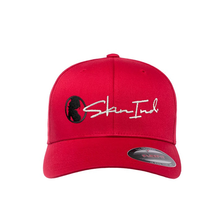 HEADWEAR - FLEXFIT® - TOKEN SCRIPT - Red