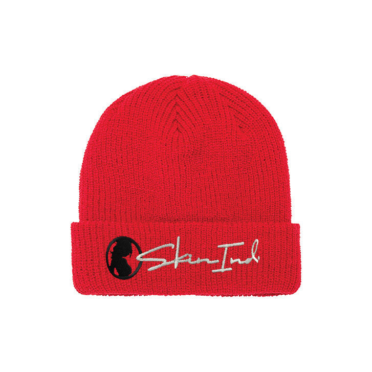 HEADWEAR - BEANIE - TOKEN SCRIPT - Red