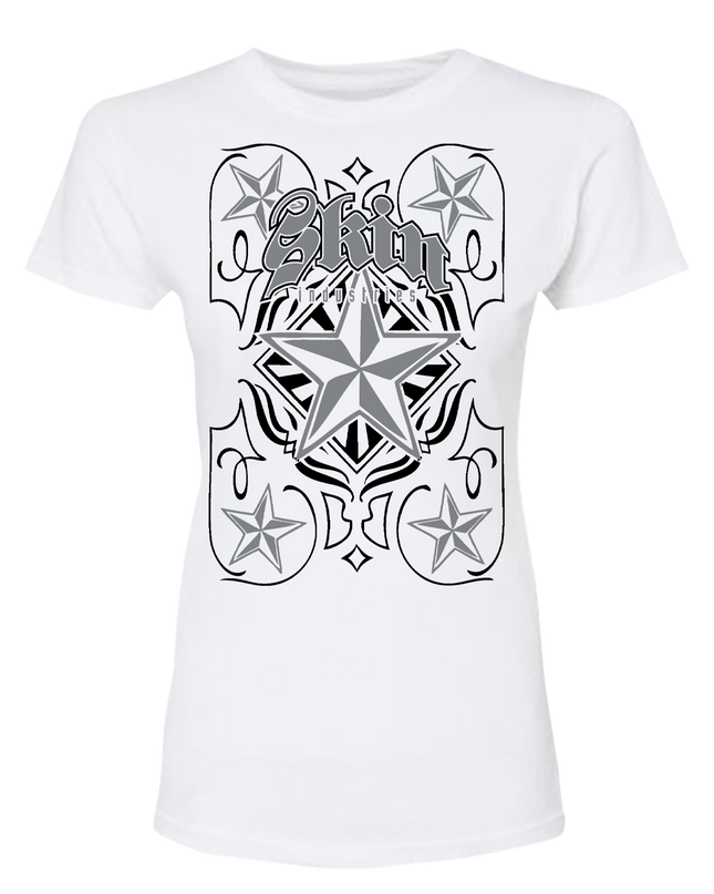 Women’s S/S Fitted Tee (Burnout) | CARDPLAY - Black